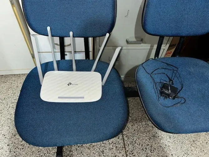 roteador - tp - link - modelo archer C60 - 1350 - 5 antenas