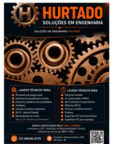 Engenheiro mecânico, Laudo técnico, Responsável técnico
