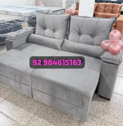 PROMOÇÃO sofá reclinável e retrátil