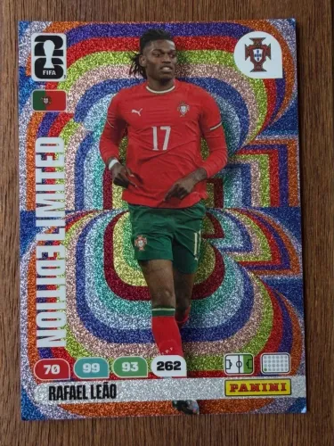 Figurinha colecionável edição limitada - Rafael Leão