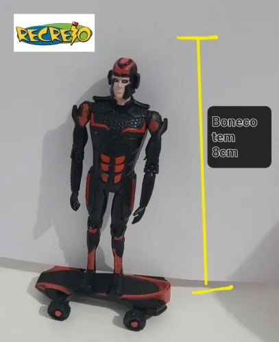 Boneco Dario Coleção Insectron Revista Recreio