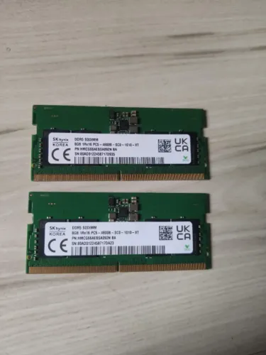 Memória Ram Sk Hynix 8gb Ddr5 4800mhz Sodimm Para Notebook