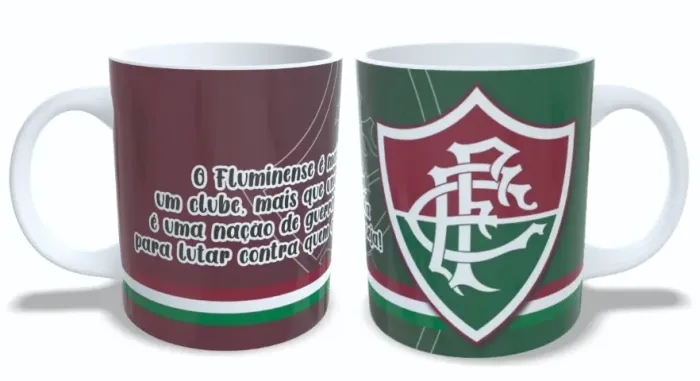 Caneca Personalizada - Time Fluminense 360°