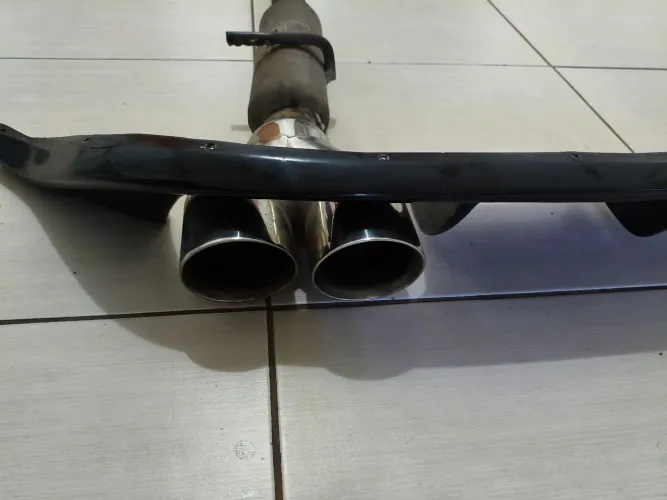 Difusor UP TSi 2018 + Escape completo com ponteira dupla inox  