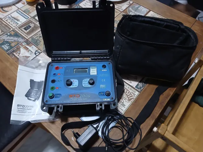 Terrômetro MTD 20kWe Digital Earth tester