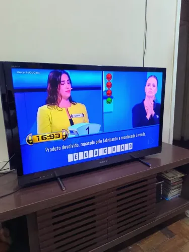 Tv Sony 32' perfeita smart por cabo