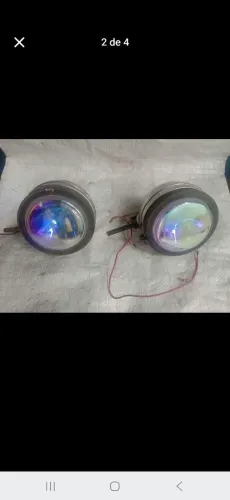 Par de farois de milhas para Jeep Willys, Caminhonete etc...