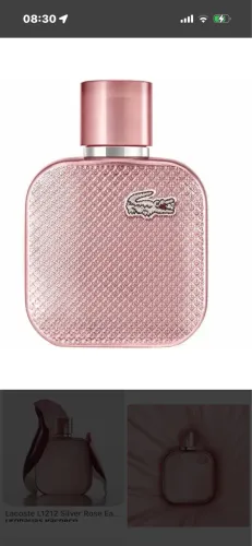Feminino Lacoste Silver Rose Eau de Parfum