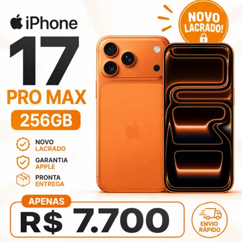 iPhone 17 Pro Max - 256gb