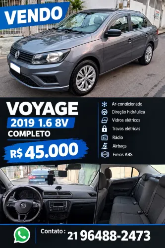 Volkswagen Voyage 1.6 MSI Flex 8V 4P 2020