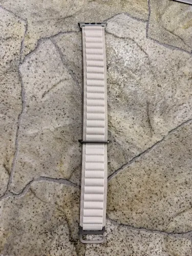Pulseira Apple Watch Ultra Alpine Loop branca