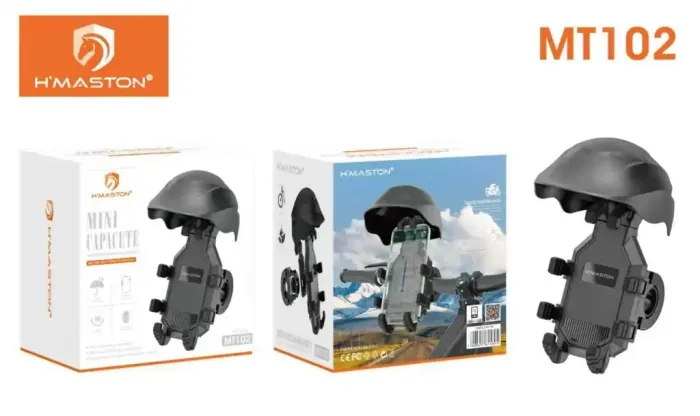 Suporte de celular para moto capacete 