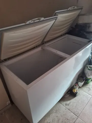 Freezer horizontal Gelopar 2 portas 532L 127V.