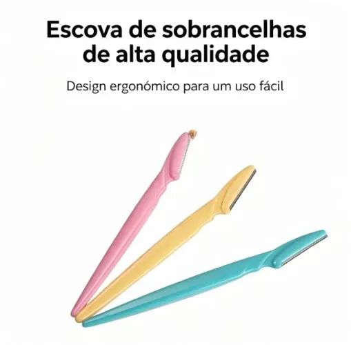 Kit 12 Unidades Lâmina para Sobrancelha e Rosto PROMOÇÃO IMPERDIVEL
