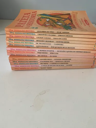 Coleção Pateta faz história 14 Volumes