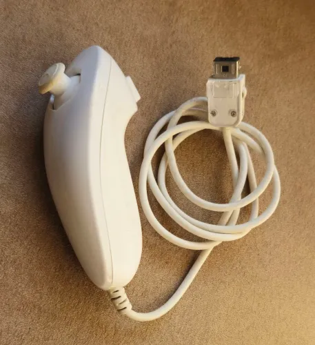 Nunchuck Original Branco Nintendo Wii (Faço olx pay)