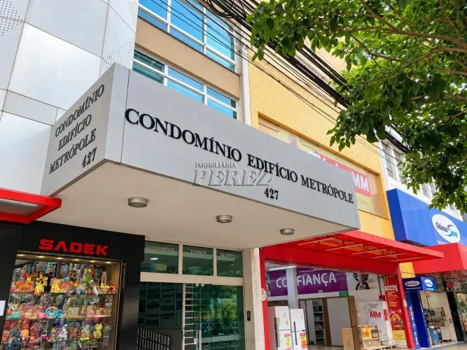 Sala para alugar no Condomínio Edifício Metrópole, região central de Londrina