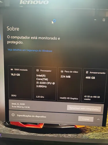 Computador i5 completo 