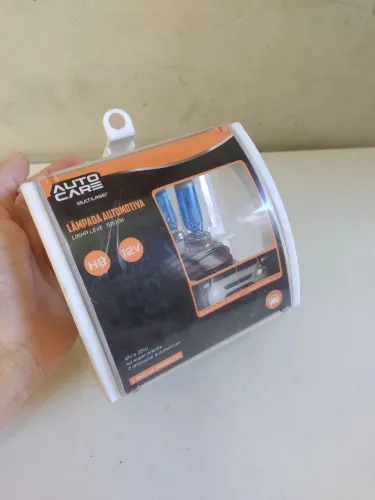 Lâmpada Automotiva Auto Care Multilaser H8 12 V 5000 K