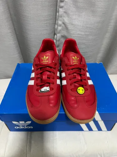 Tênis Adidas Samba Vermelho Importado Tam41