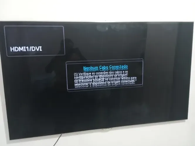 Smart TV Samsung 65" Slim LED 3D (Modelo UN65ES8000G) - Perfeito Estado!