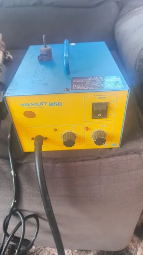 Estação de solda yaxun 850 ainda na caixa