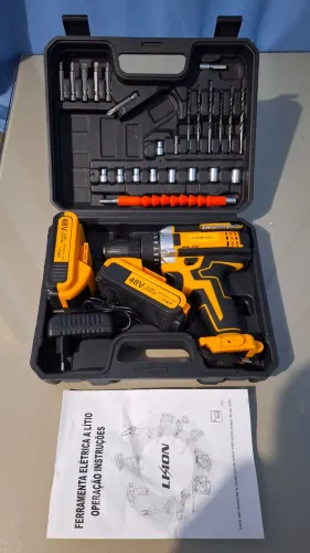 Kit furadeira e parafusadeira 