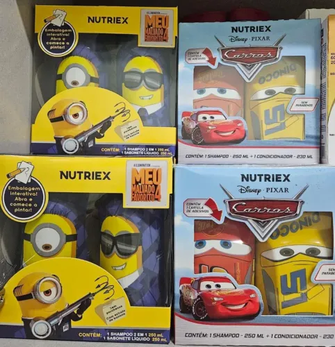 Kit shampoo+condicionador infantil 