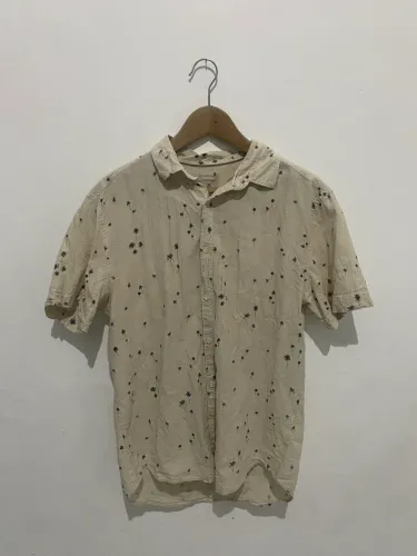 Camisa de botão masculina
