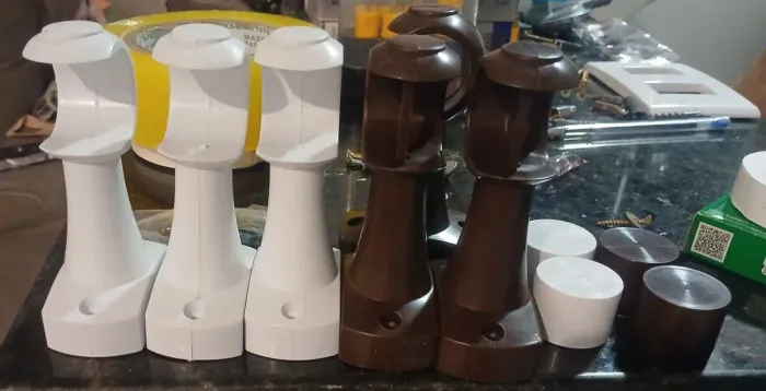 Kits de soportes para varão dw cortinas novos
