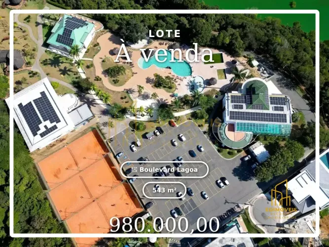 Lote com Acesso à Lagoa Jacuném no Boulevard Lagoa, Serra