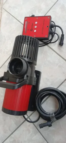 Bomba de recalque ocean tech 30.000 litros hora. Filtro UV 55 watts. Medidor de PH com ter