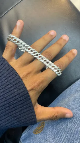 Prata de pulso 10mm