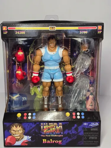 Street Fighter Jada Toys Balrog original lacrado