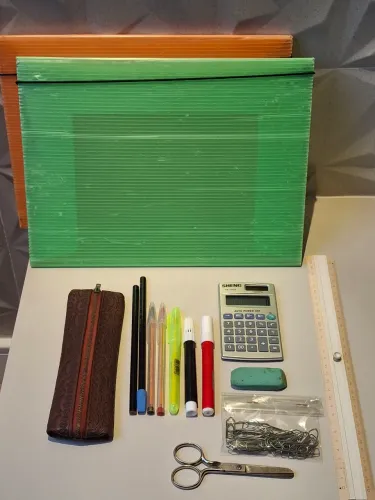 KIT PARA ESCRITÓRIO C/PASTAS