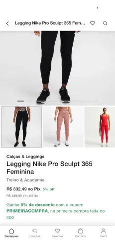 CALÇA LEGGING NIKE NOVA
