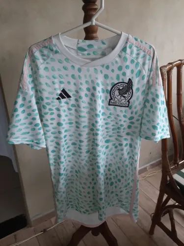 Camisa Seleção do México 2024 Adidas Reserva Branca Tam G