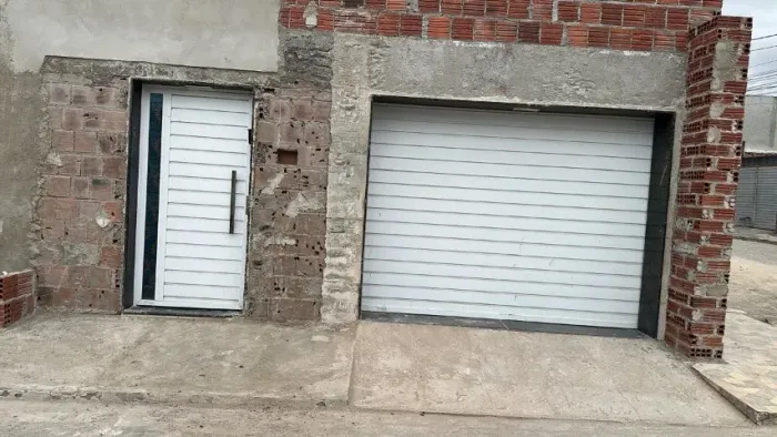 Portão de alumínio