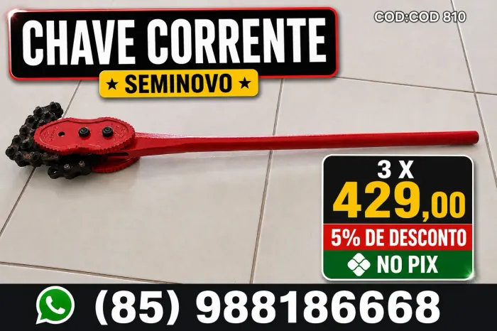 CHAVE CORRENTE SEMINOVA