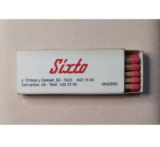 Caixinha de fósforo de Madri