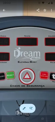 Esteira elétrica Dreams fitness