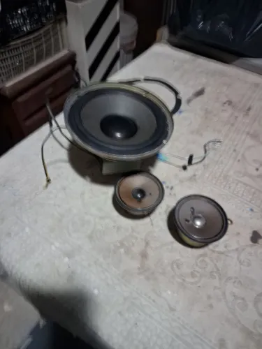 Trio de autofalante funcionando 4ohmes