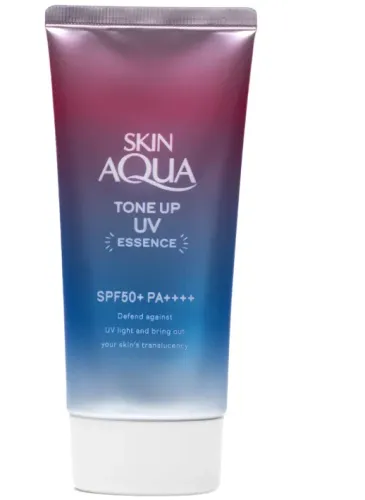 SKIN AQUA Tone Up UV Essence 80g Protetor Solar Facial FPS50