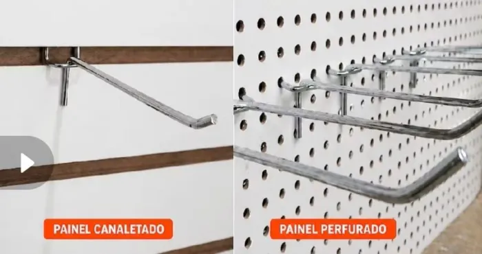 Ganchos Para Painel ou Eucatex Vários Tamanhos e Modelos - Novos 