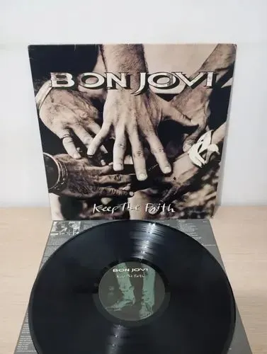 Vinil Bon Jovi - Keep the faith + Living Colour