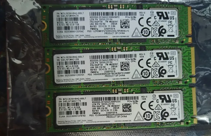 SSD NVME 3.0 Samsung 256GB