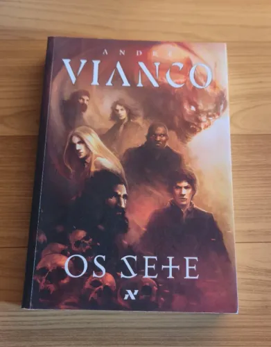 Os Sete de André Vianco - Editora Aleph