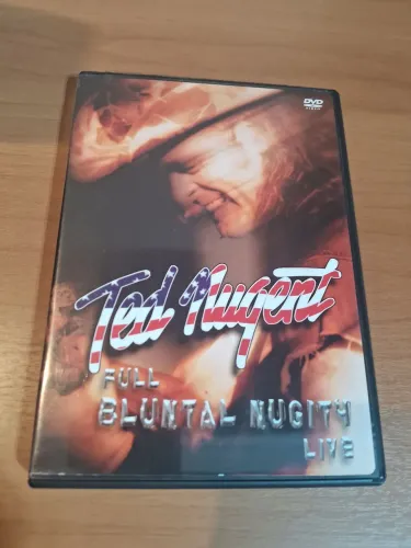 TED NUGENT - Full Bluntal Nugity Live - dvd duplo importado original