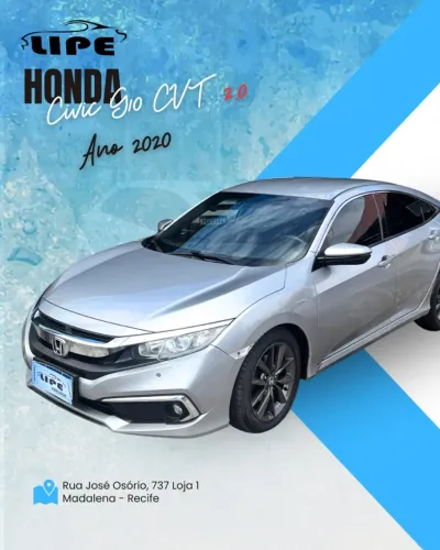Honda Civic Sedan EXL 2.0 Flex 16V Aut.4p 2020