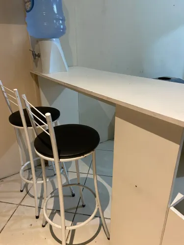 Balcão mesa +banquetas+ aéreo 